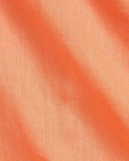 Classic Fit Linen Shirt (Pompano Orange)