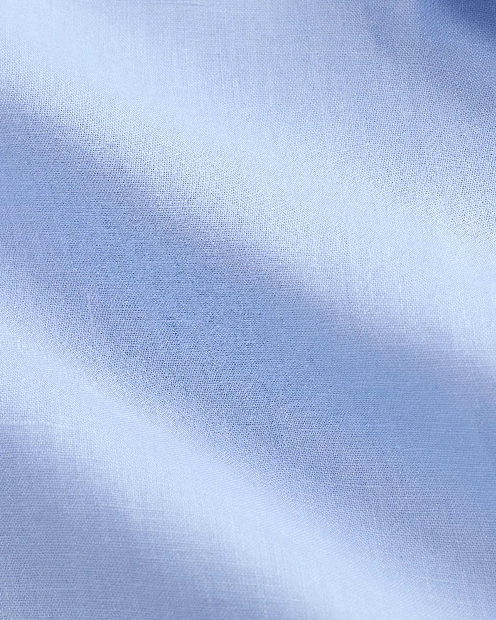 Classic Fit Linen Shirt (Office Blue)