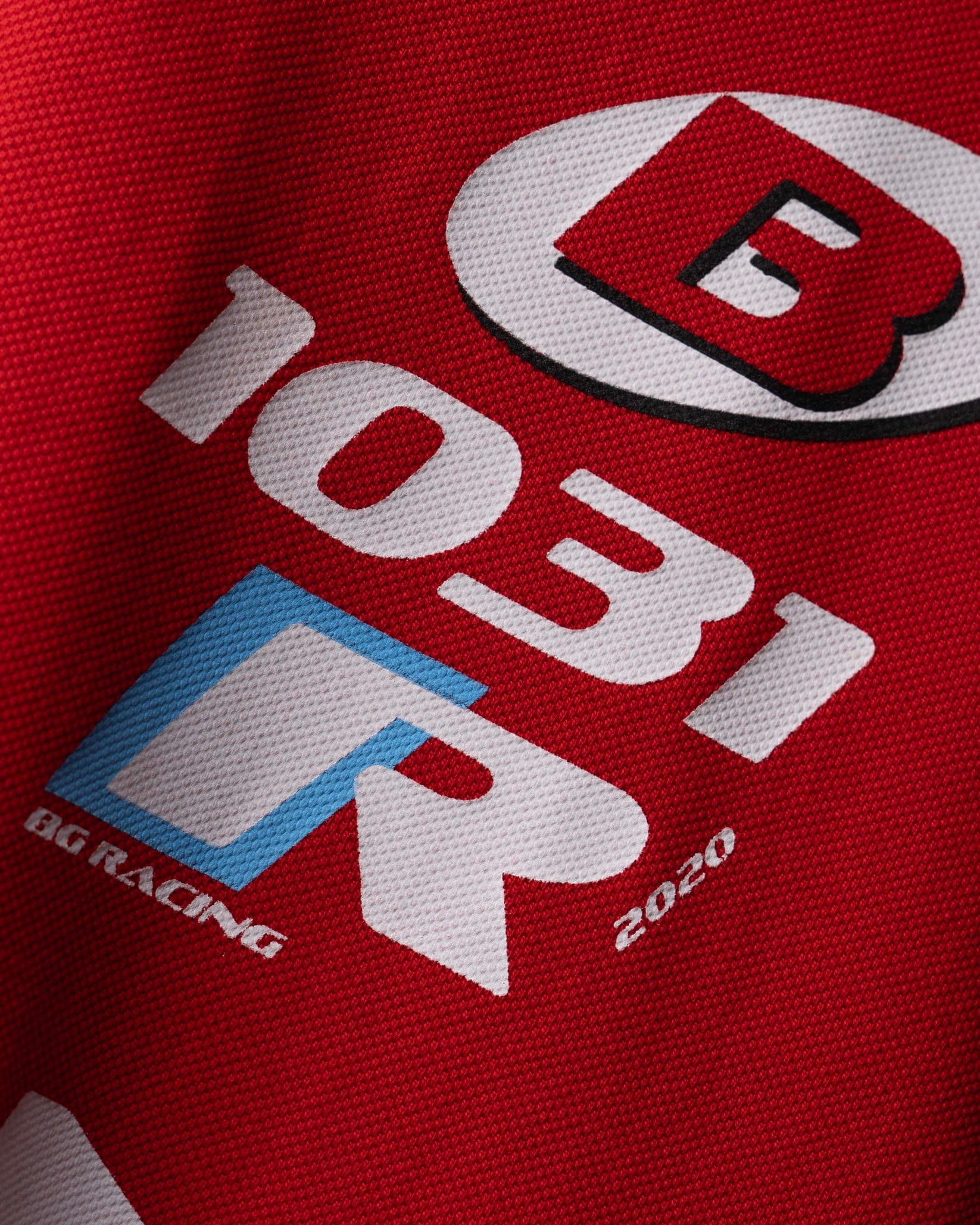 Red Retro Rev Polo T-Shirt