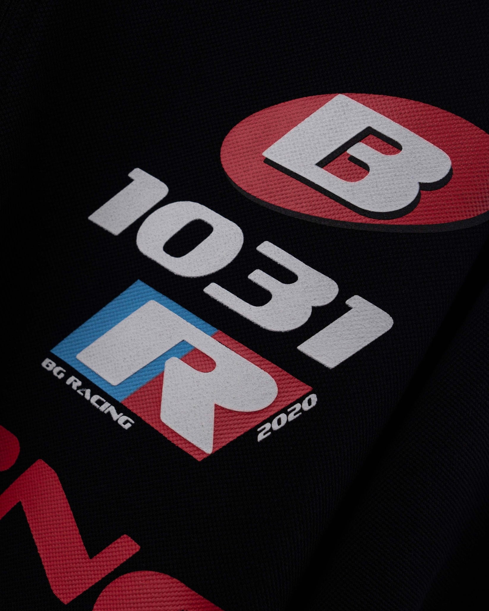 Black Retro Rev Polo T-Shirt