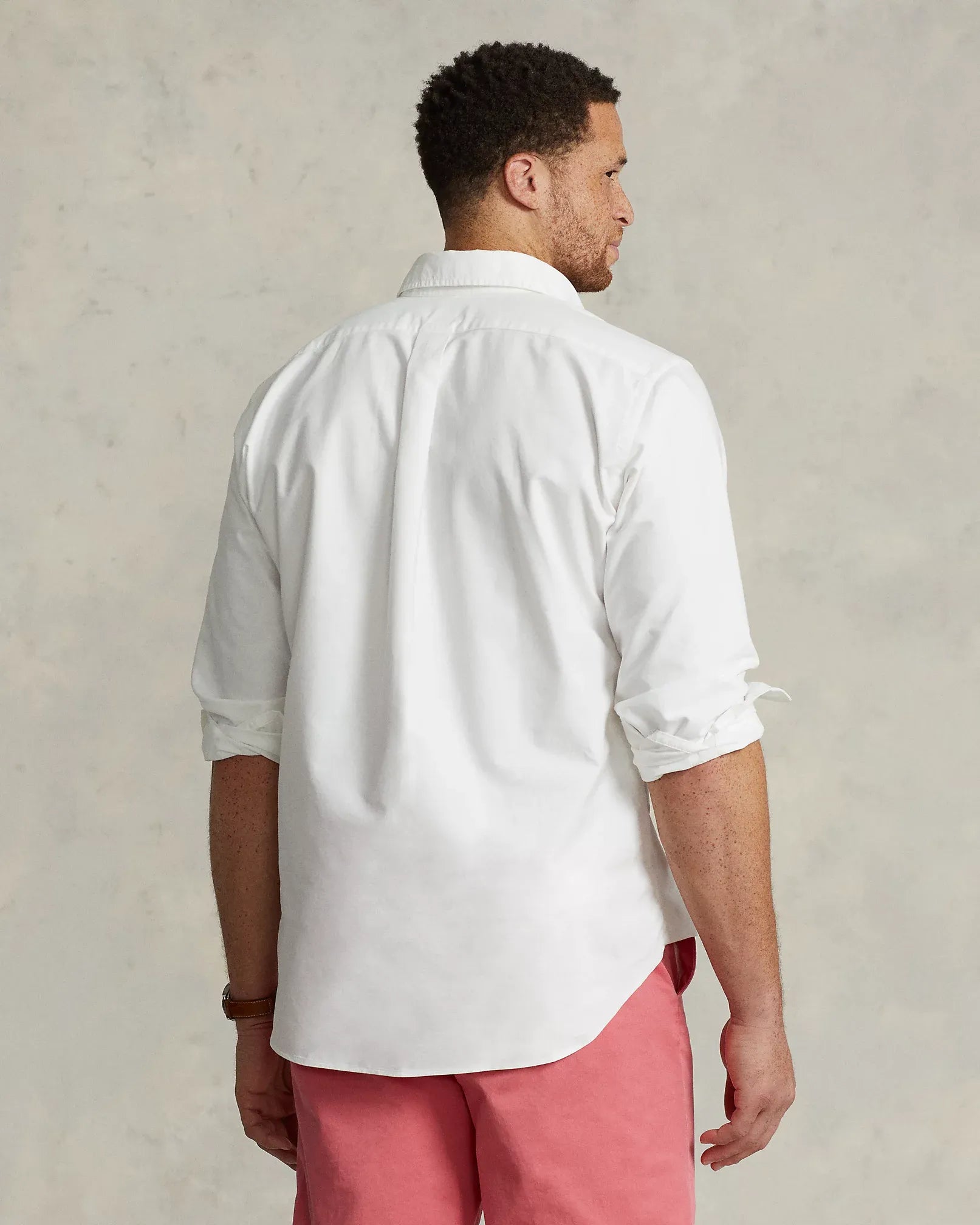 Polo Bear Oxford Shirt (White Polo Spring Bear)