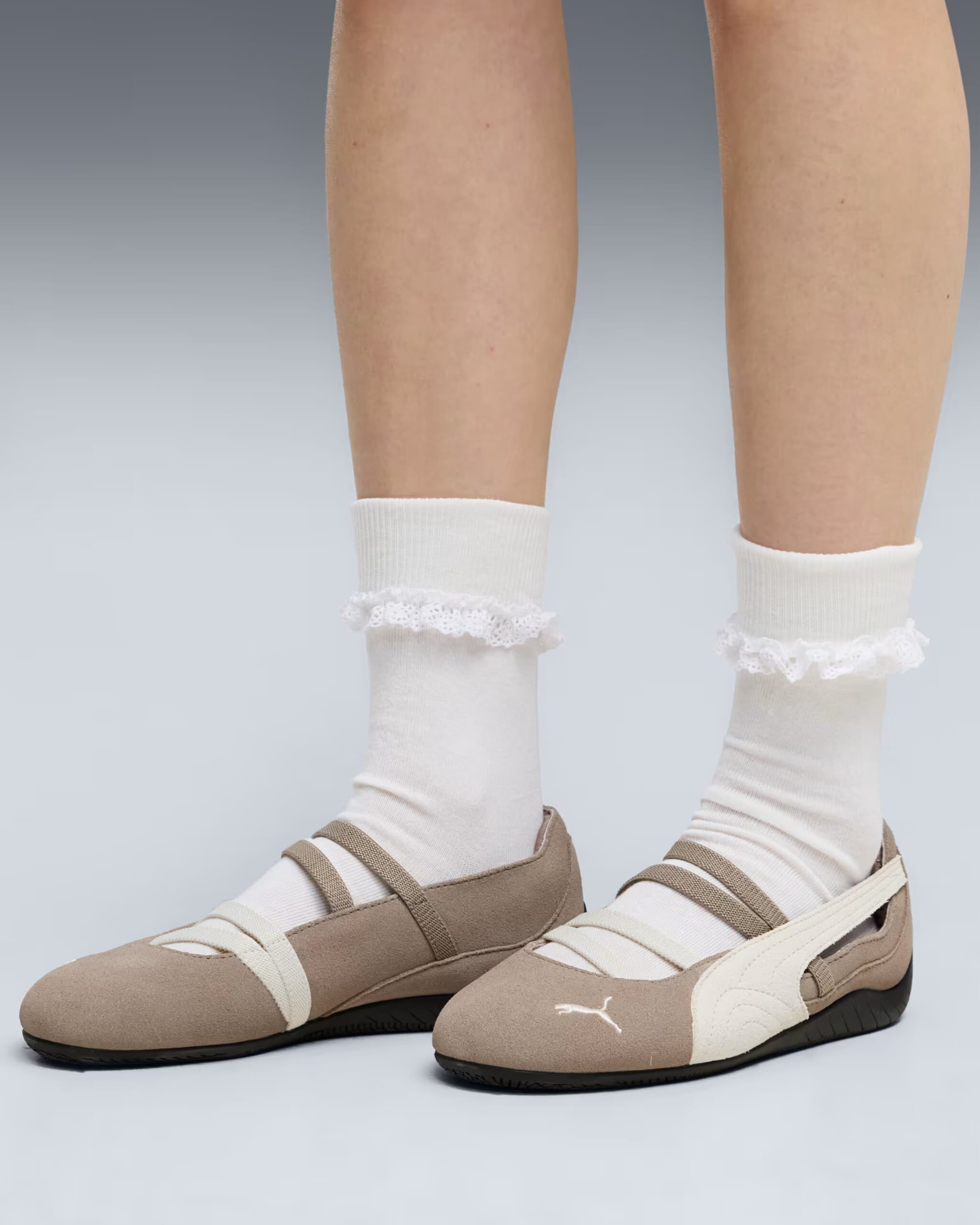 SPEEDCAT BALLET SNEAKERS (MOUSE GREY)