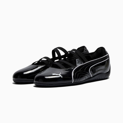 SPEEDCAT GLOSSY BALLET SNEAKERS (PUMA BLACK)