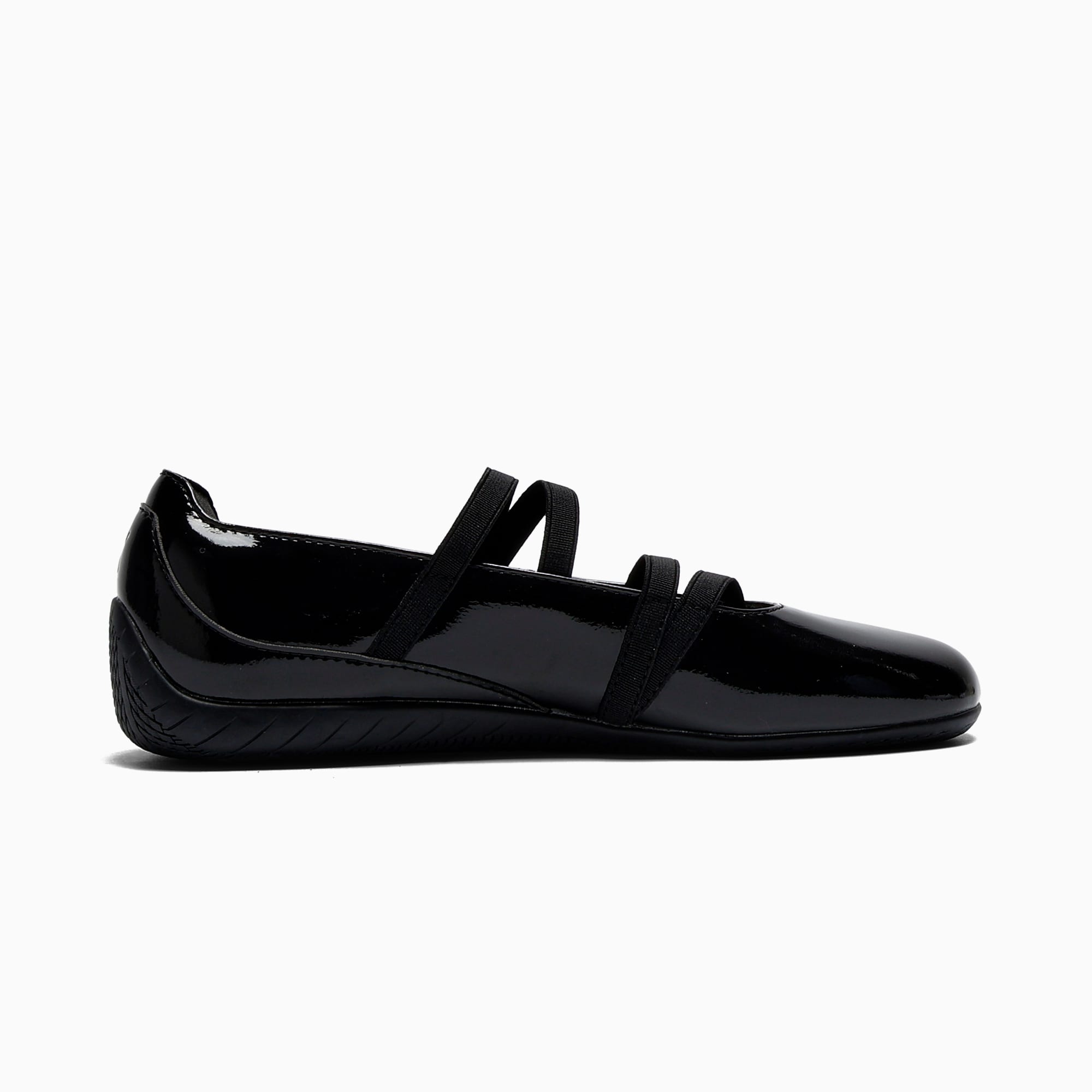 SPEEDCAT GLOSSY BALLET SNEAKERS (PUMA BLACK)