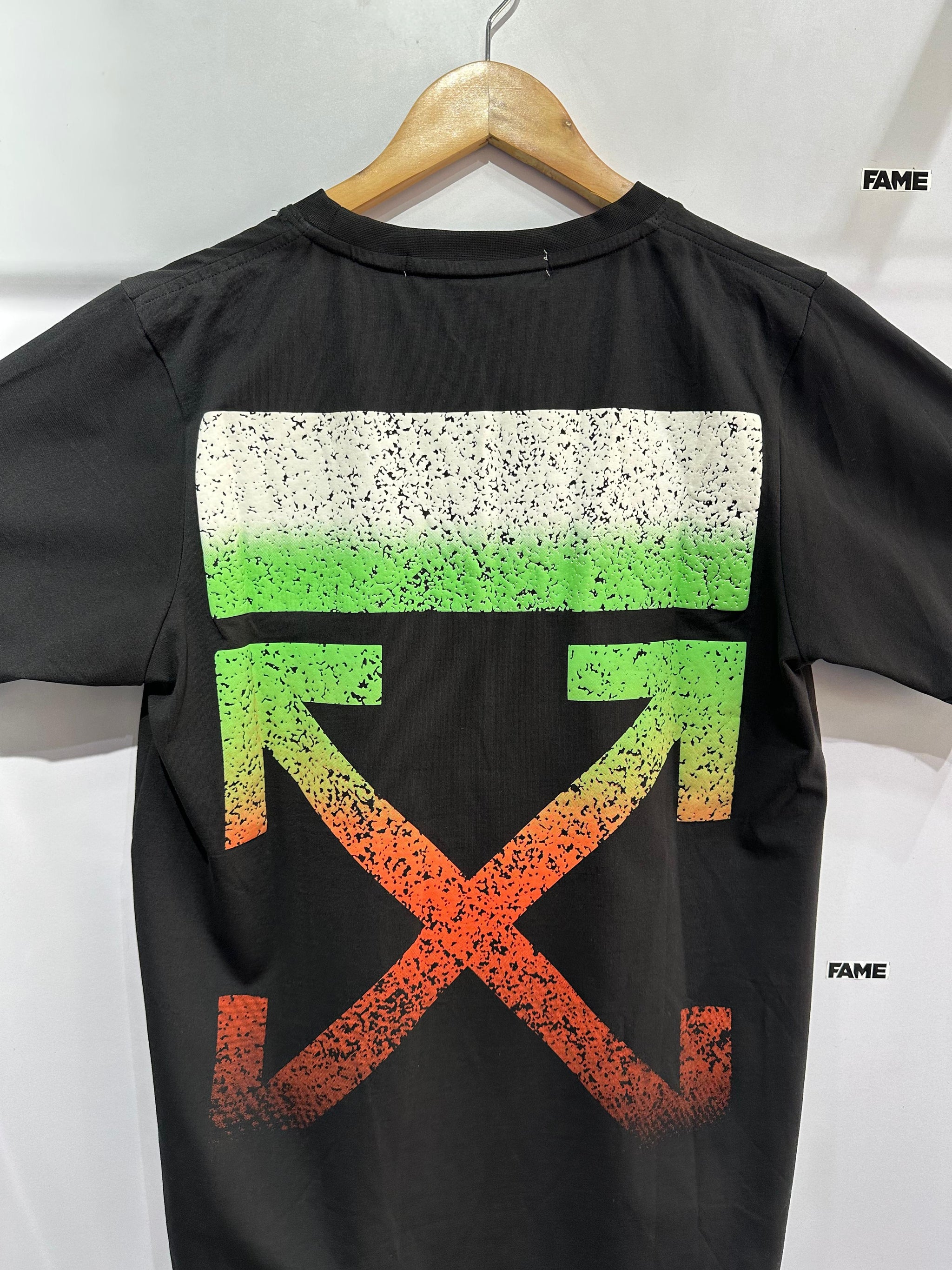 Oversized Tee (Off White Black)