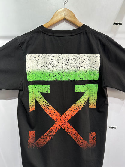 Oversized Tee (Off White Black)