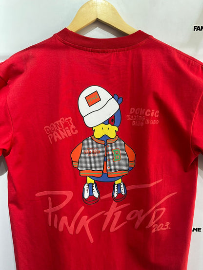 Oversized Tee (Dont Panic Red)