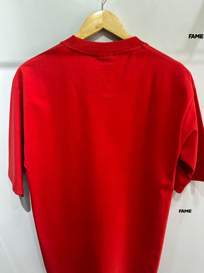 Oversized Tee (Emporio Armani Red)