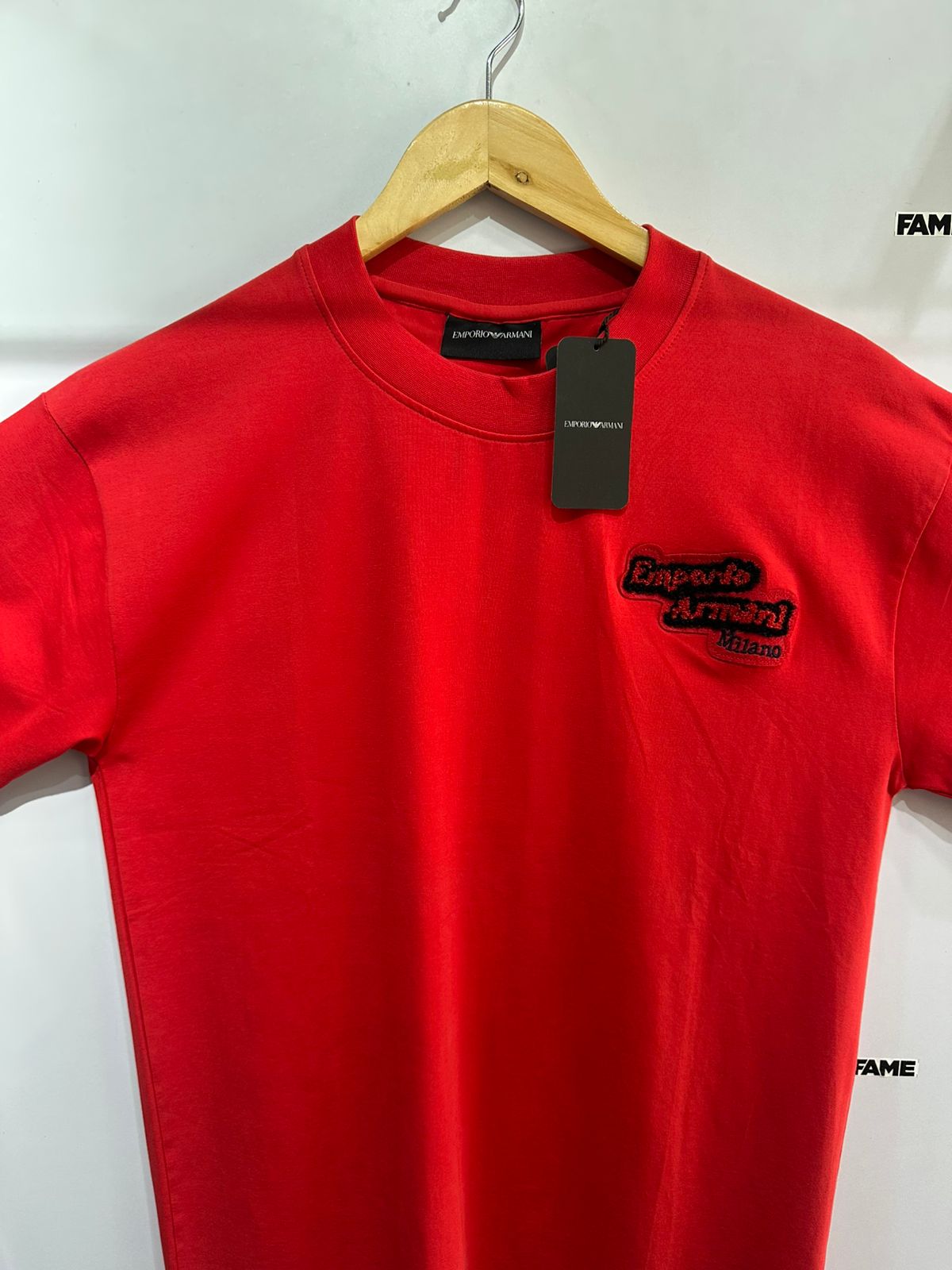 Oversized Tee (Emporio Armani Red)