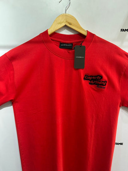 Oversized Tee (Emporio Armani Red)