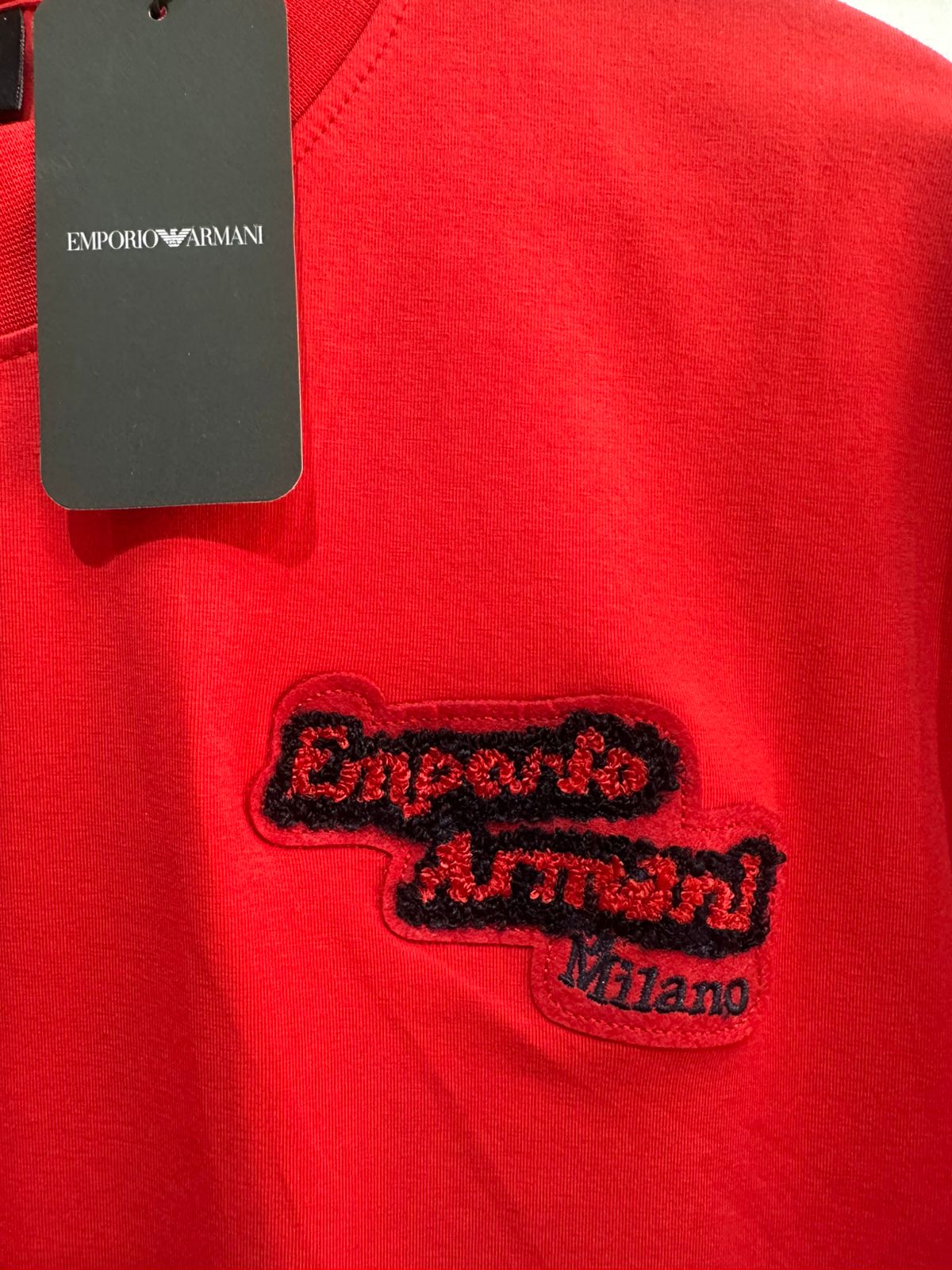 Oversized Tee (Emporio Armani Red)