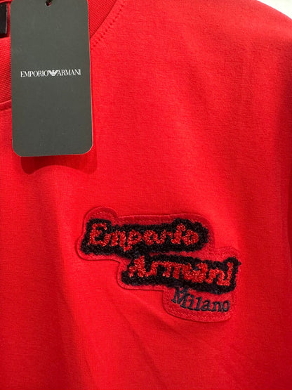 Oversized Tee (Emporio Armani Red)