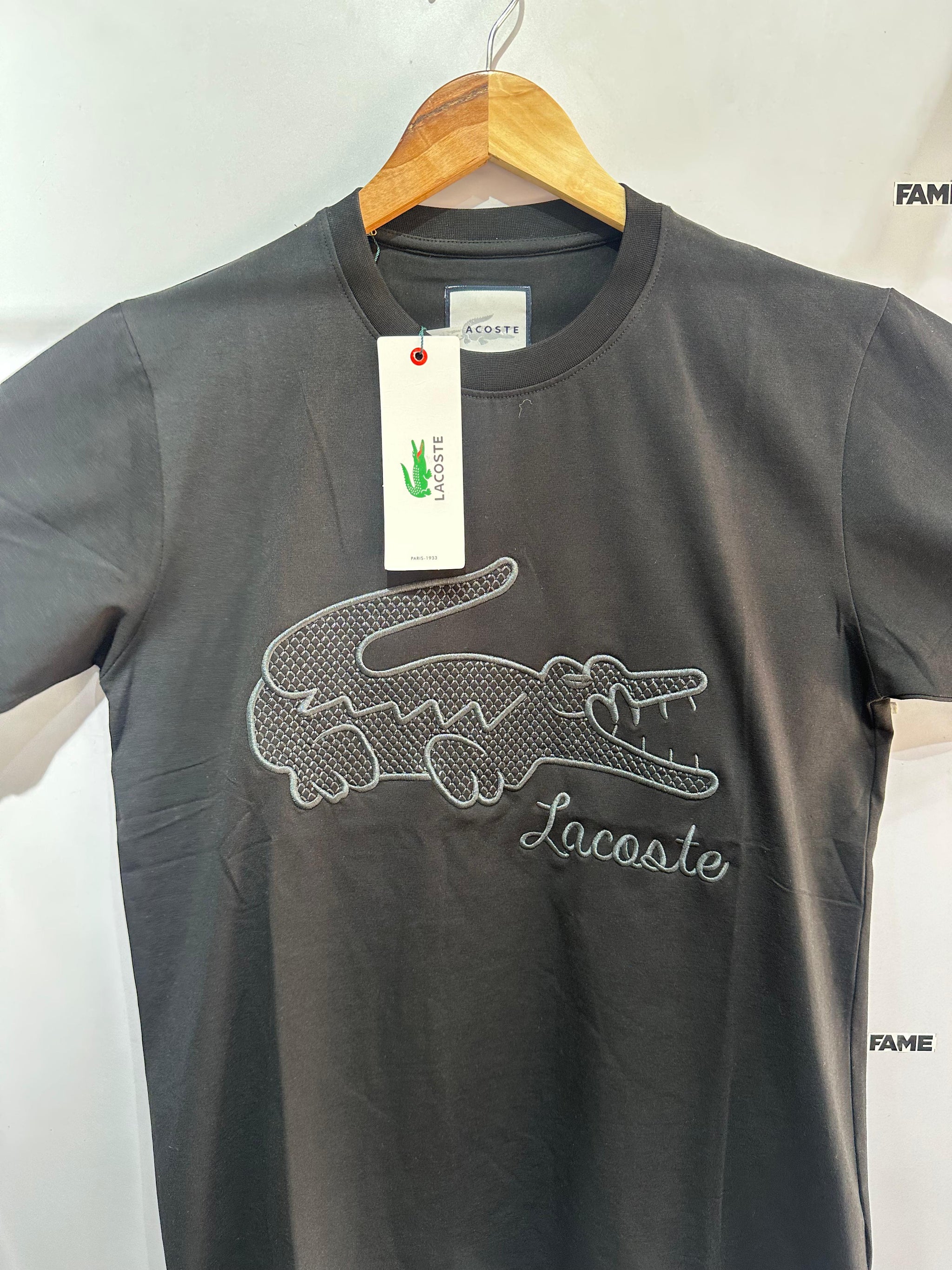 Regular Tee (Lacoste Black)