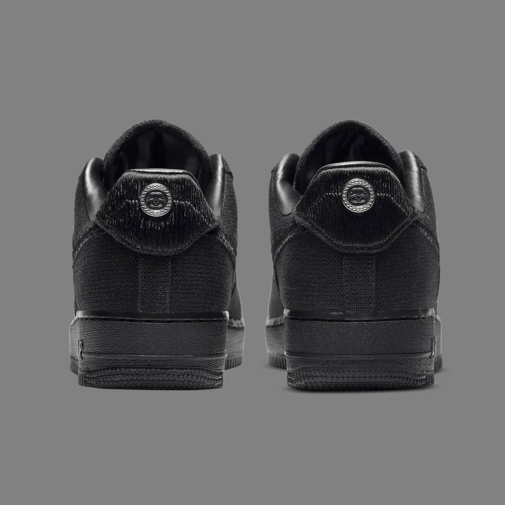 AIR FORCE 1 LOW STUSSY (BLACK)