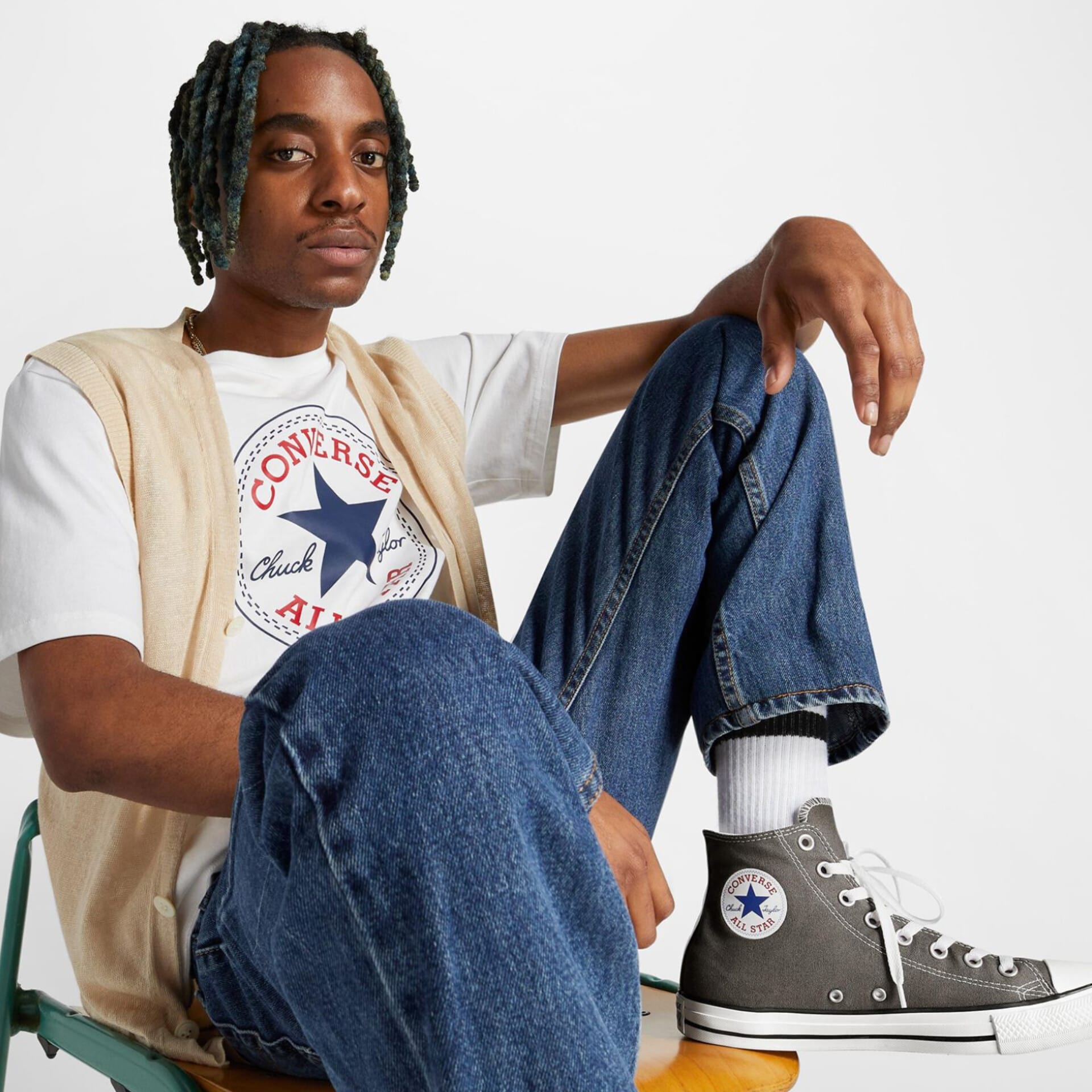 CHUCK TAYLOR ALL STAR CLASSIC HIGH (GREY)