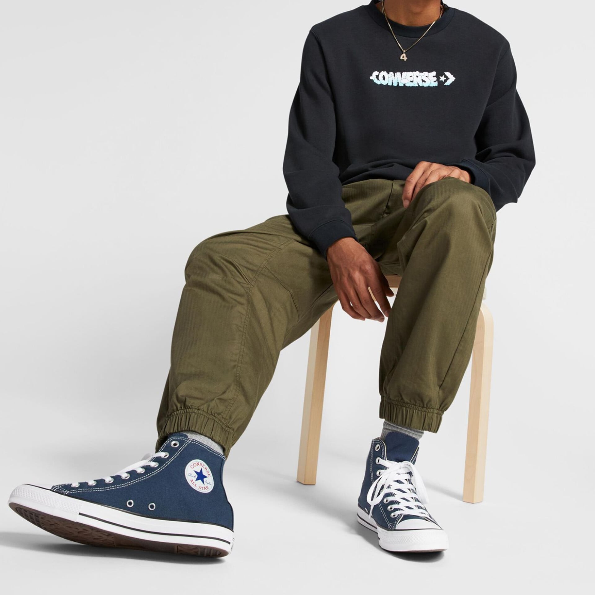 CHUCK TAYLOR ALL STAR CLASSIC HIGH (NAVY)