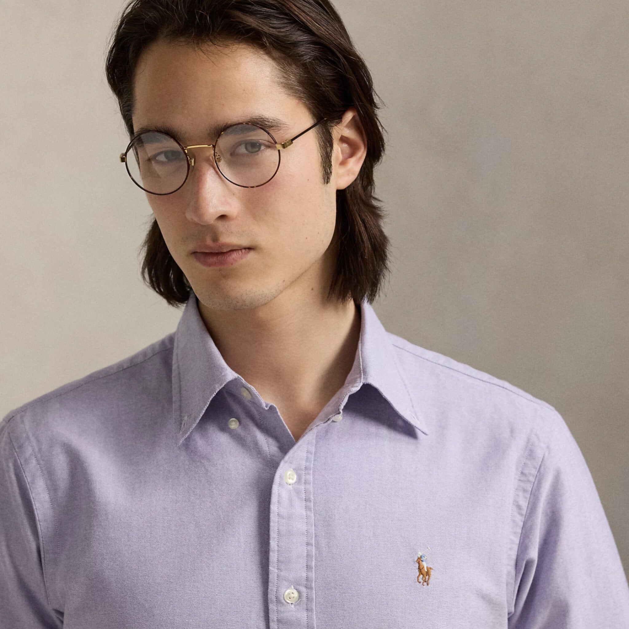 The Iconic Oxford Shirt (Thistle)