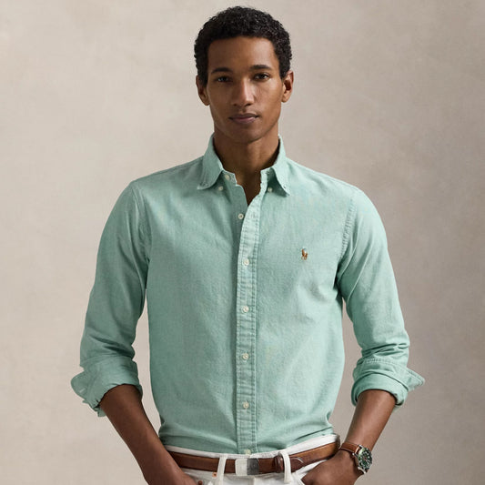 The Iconic Oxford Shirt (Hillside Green)
