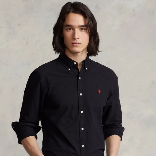 The Iconic Oxford Shirt (Black)