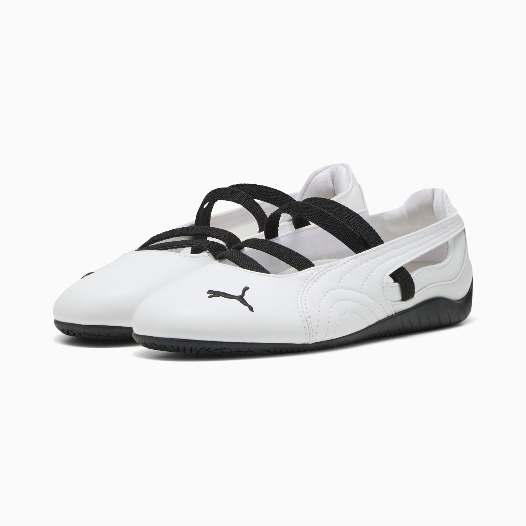 SPEEDCAT SUEDE BALLET (WHITE)