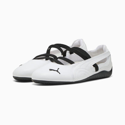 SPEEDCAT SUEDE BALLET (WHITE)
