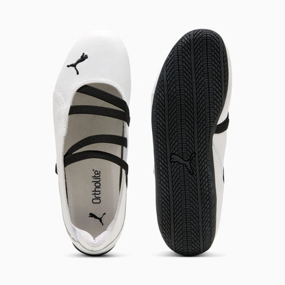SPEEDCAT SUEDE BALLET (WHITE)