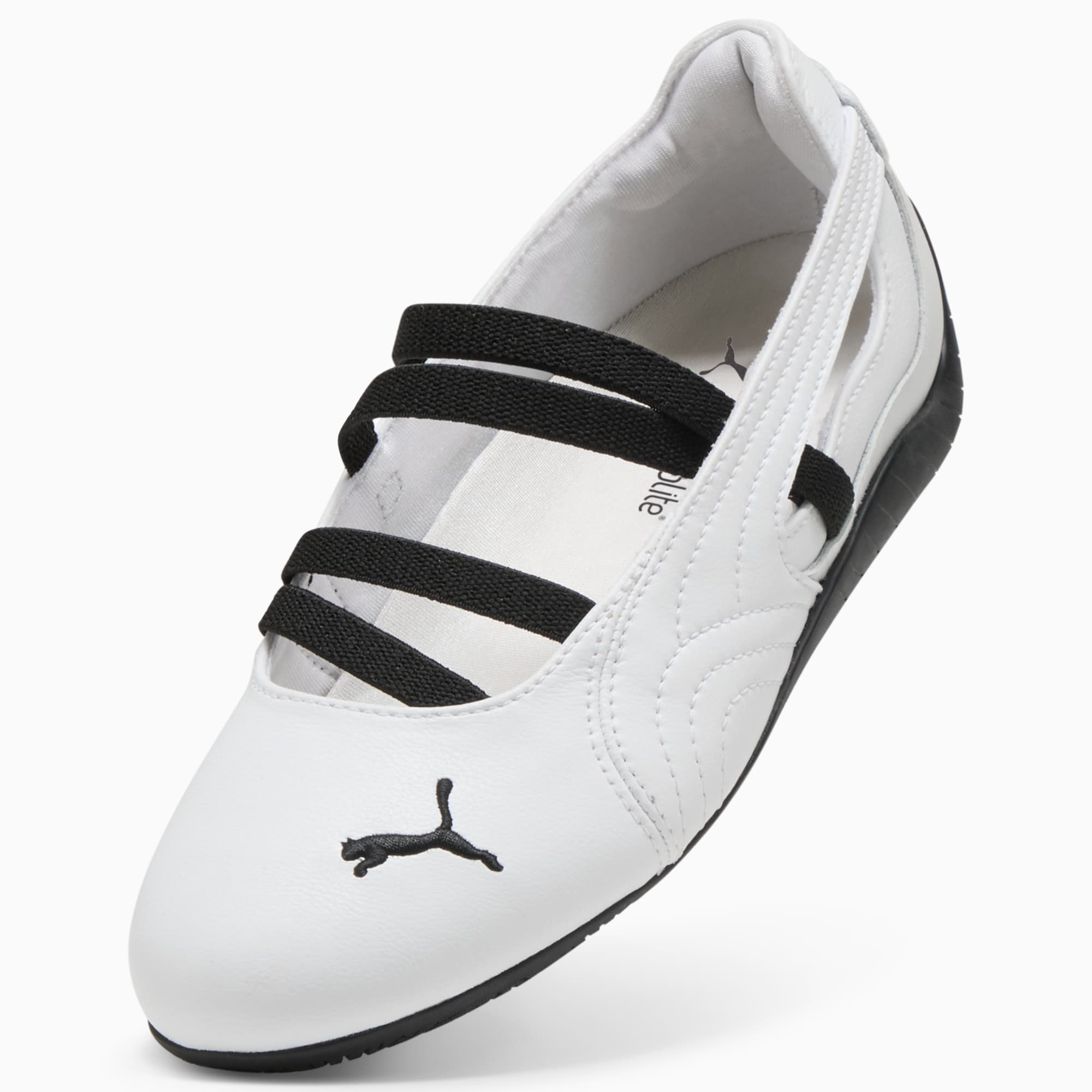 SPEEDCAT SUEDE BALLET (WHITE)