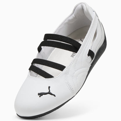 SPEEDCAT SUEDE BALLET (WHITE)