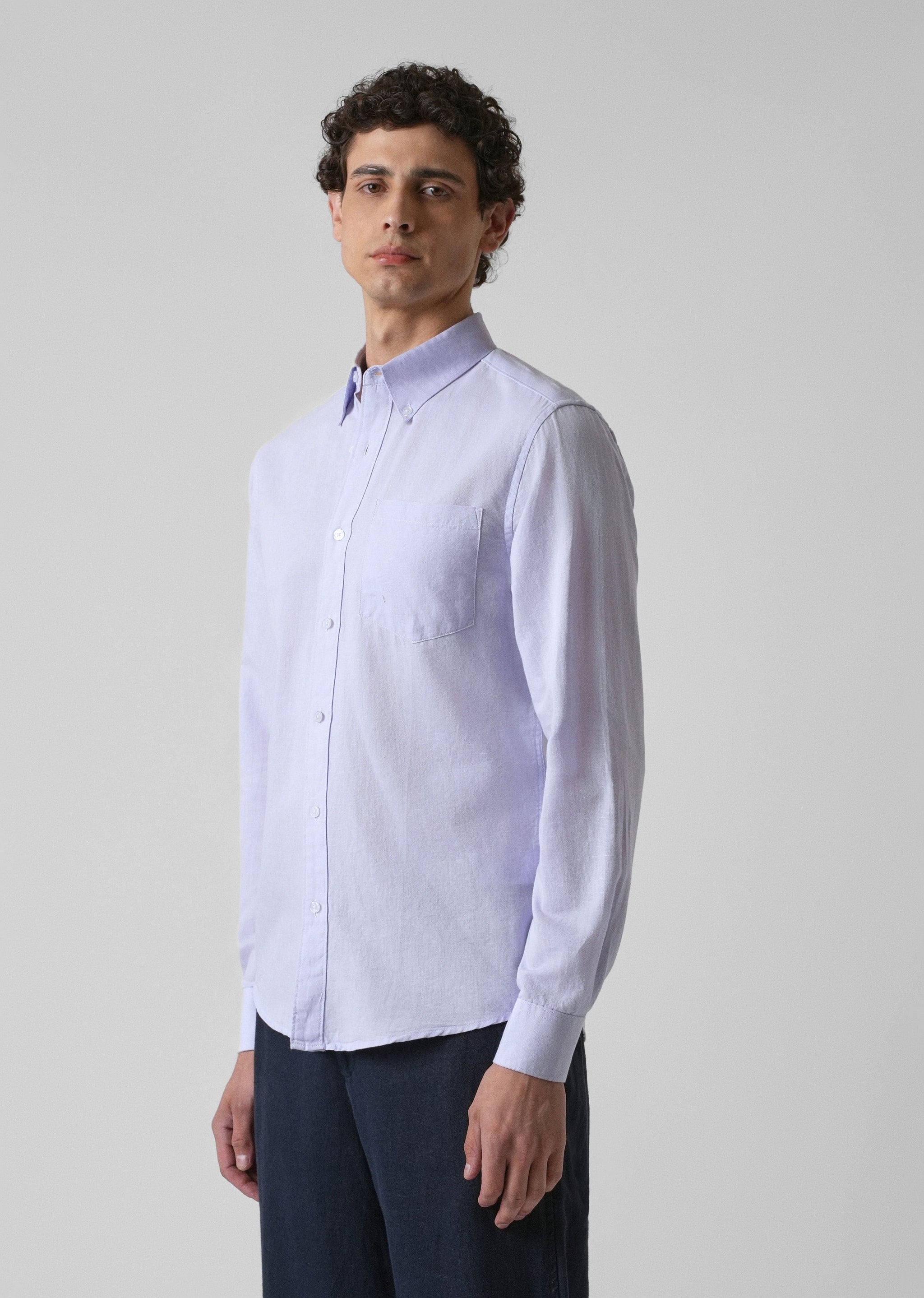 Linen blend (Lavender)