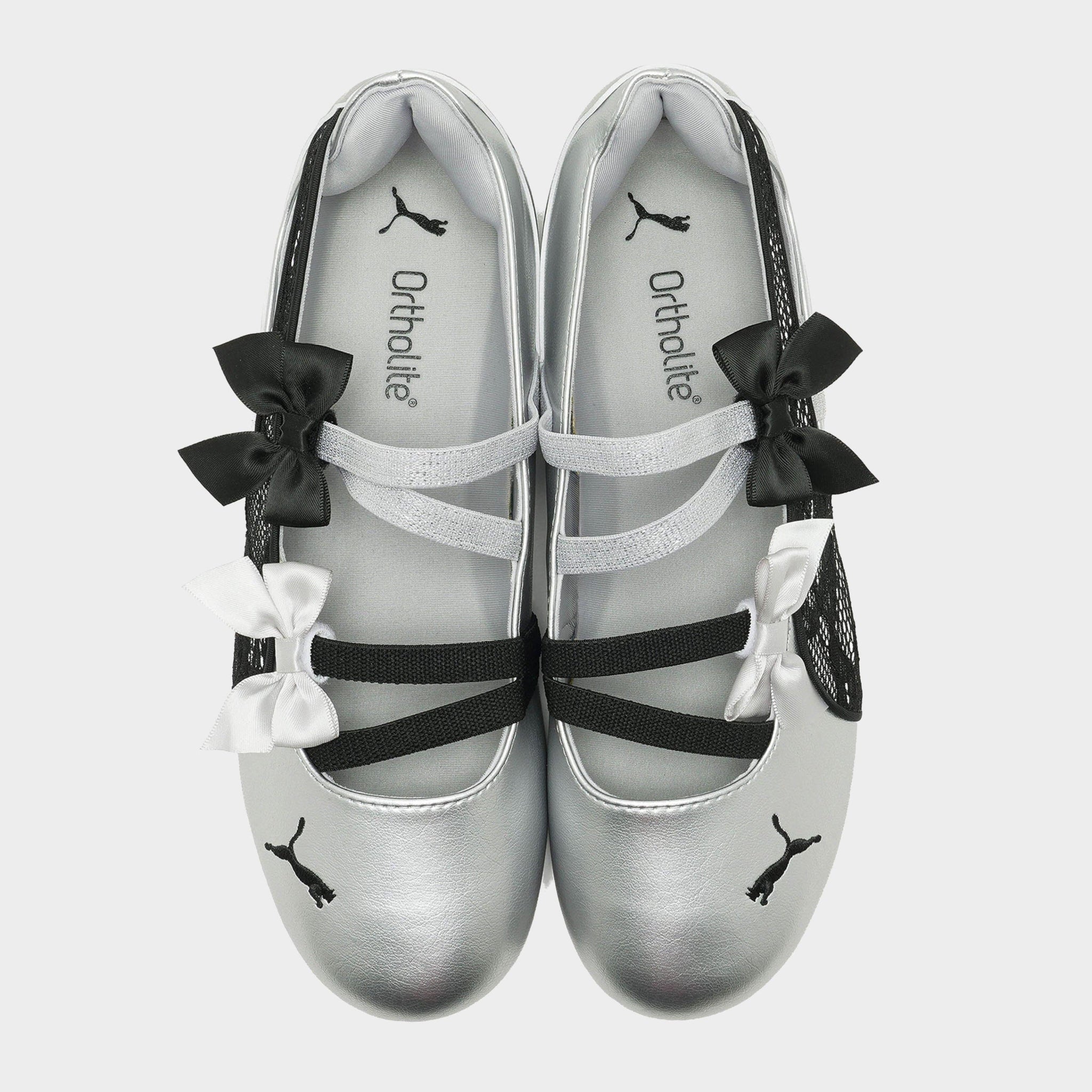 SPEEDCAT BALLET LACE (SILVER/BLACK)