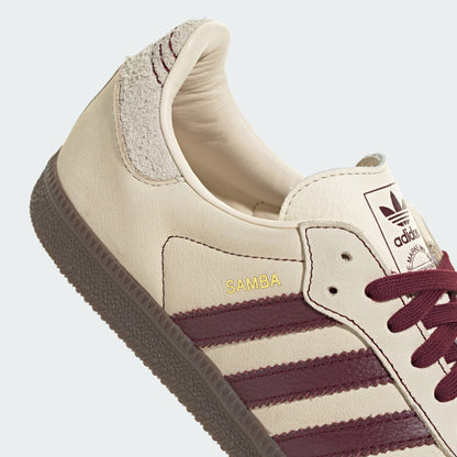 SAMBA OG (WONDER WHITE/MAROON/PUTTY GREY)