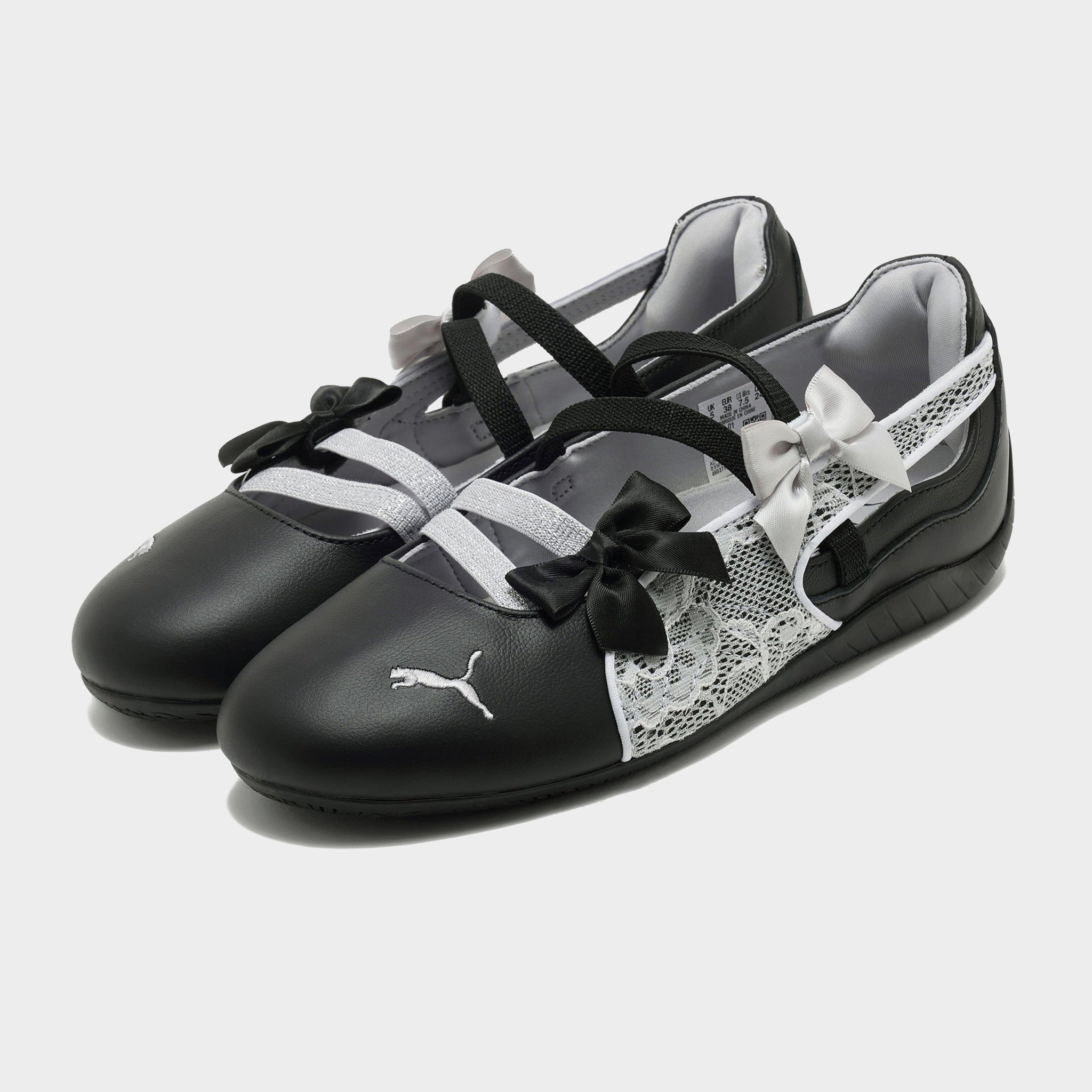 SPEEDCAT BALLET LACE (BLACK/WHITE)