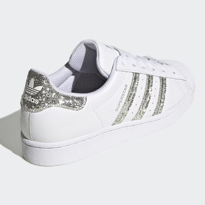 SUPERSTAR II SHOES (SILVER GLITTER)