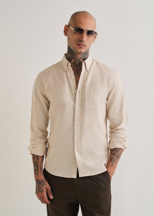 Linen blend (Beige)