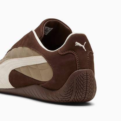 SPEEDCAT PLUS QUILTED (ESPRESSO BROWN/WARM WHITE)