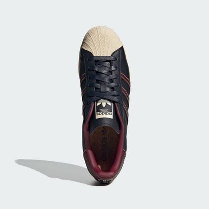SUPERSTAR II SHOES (NIGHT NAVY/RED)