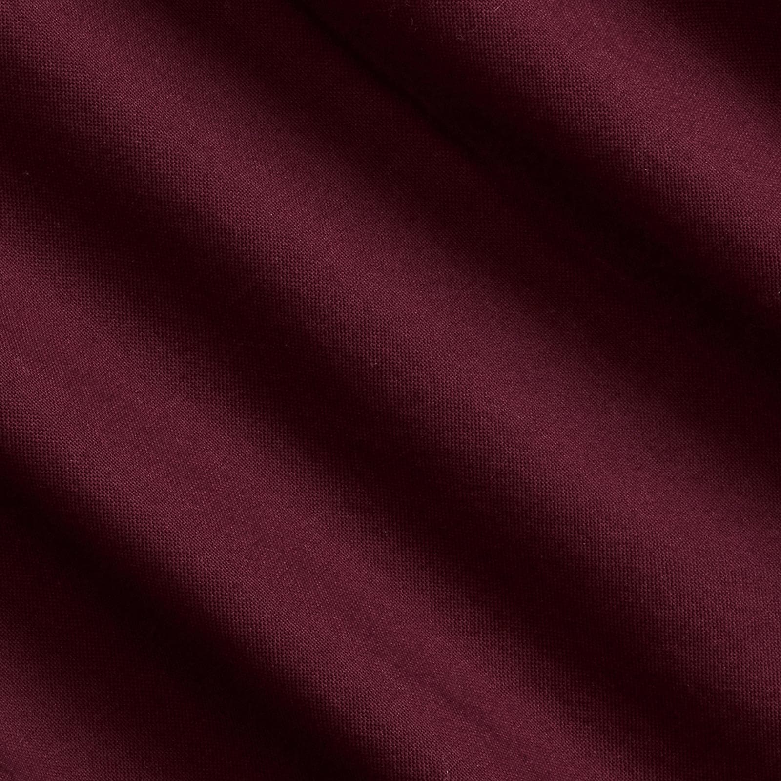 Classic Fit Garment-Dyed Oxford Shirt (Burgundy)