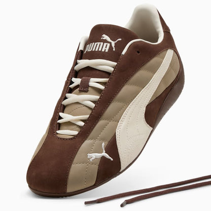 SPEEDCAT PLUS QUILTED (ESPRESSO BROWN/WARM WHITE)