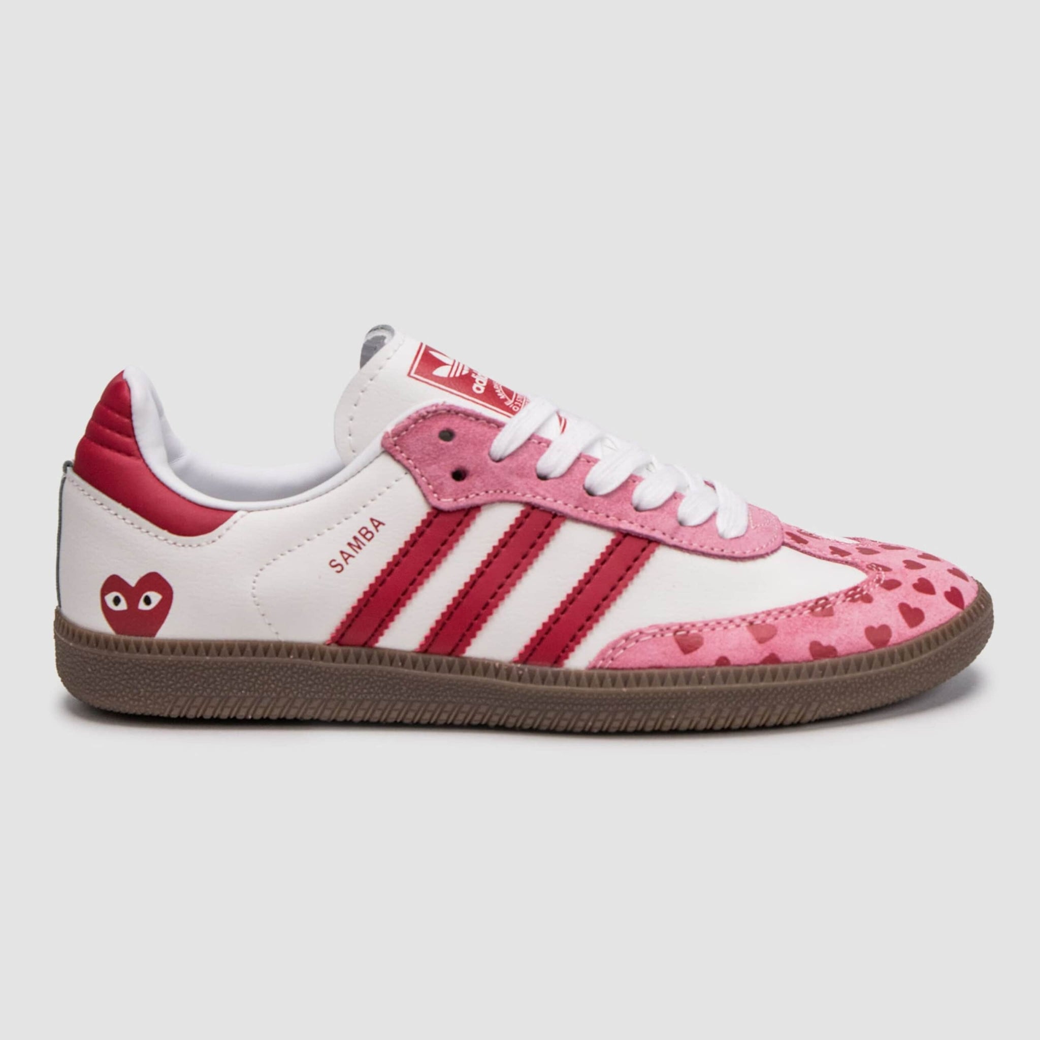 SAMBA X COMME DES GARÇONS PLAY (WHITE PINK)