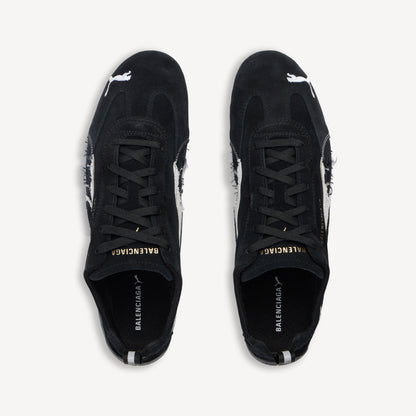 SPEEDCAT SUEDE BALENCIAGA (BLACK/WHITE)