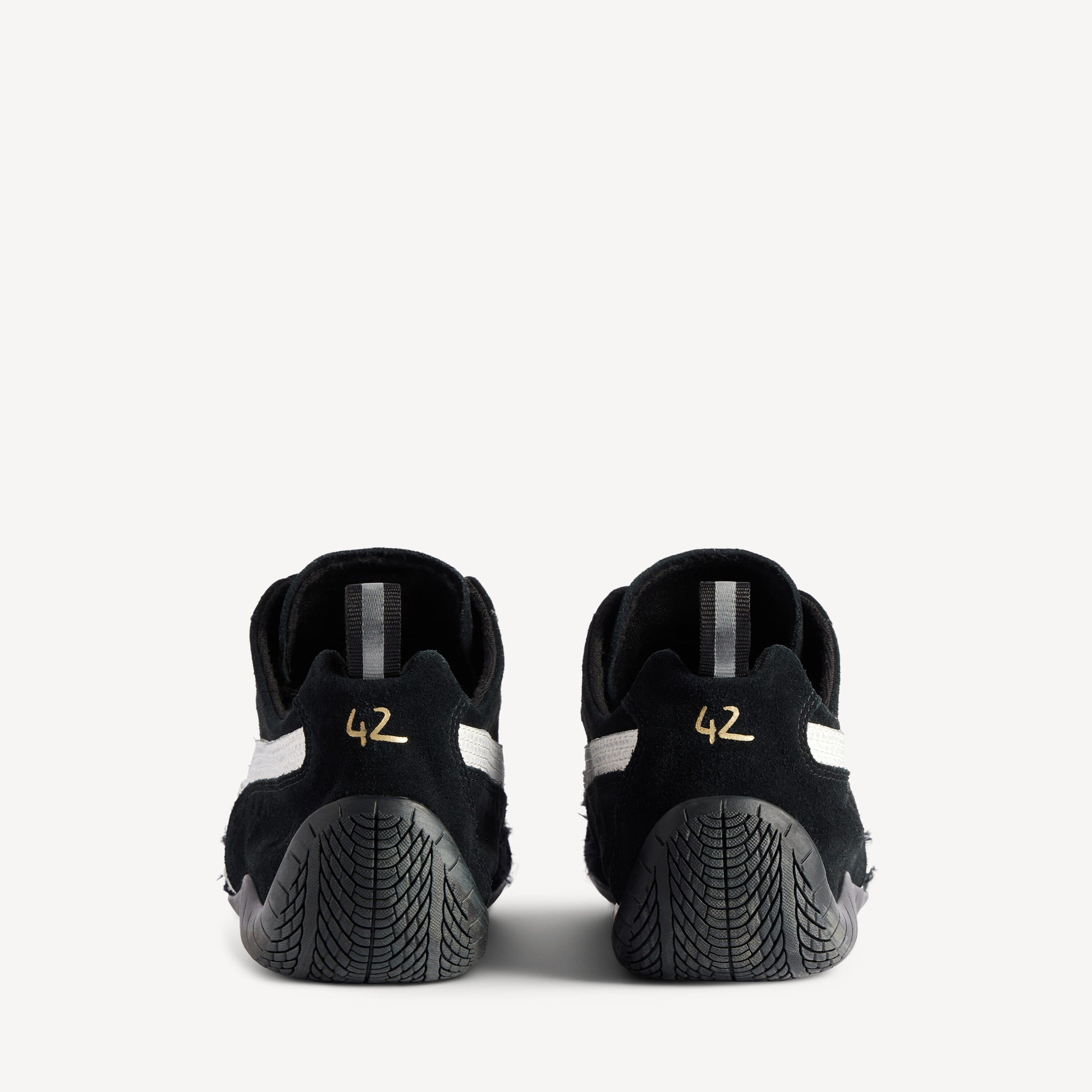SPEEDCAT SUEDE BALENCIAGA (BLACK/WHITE)