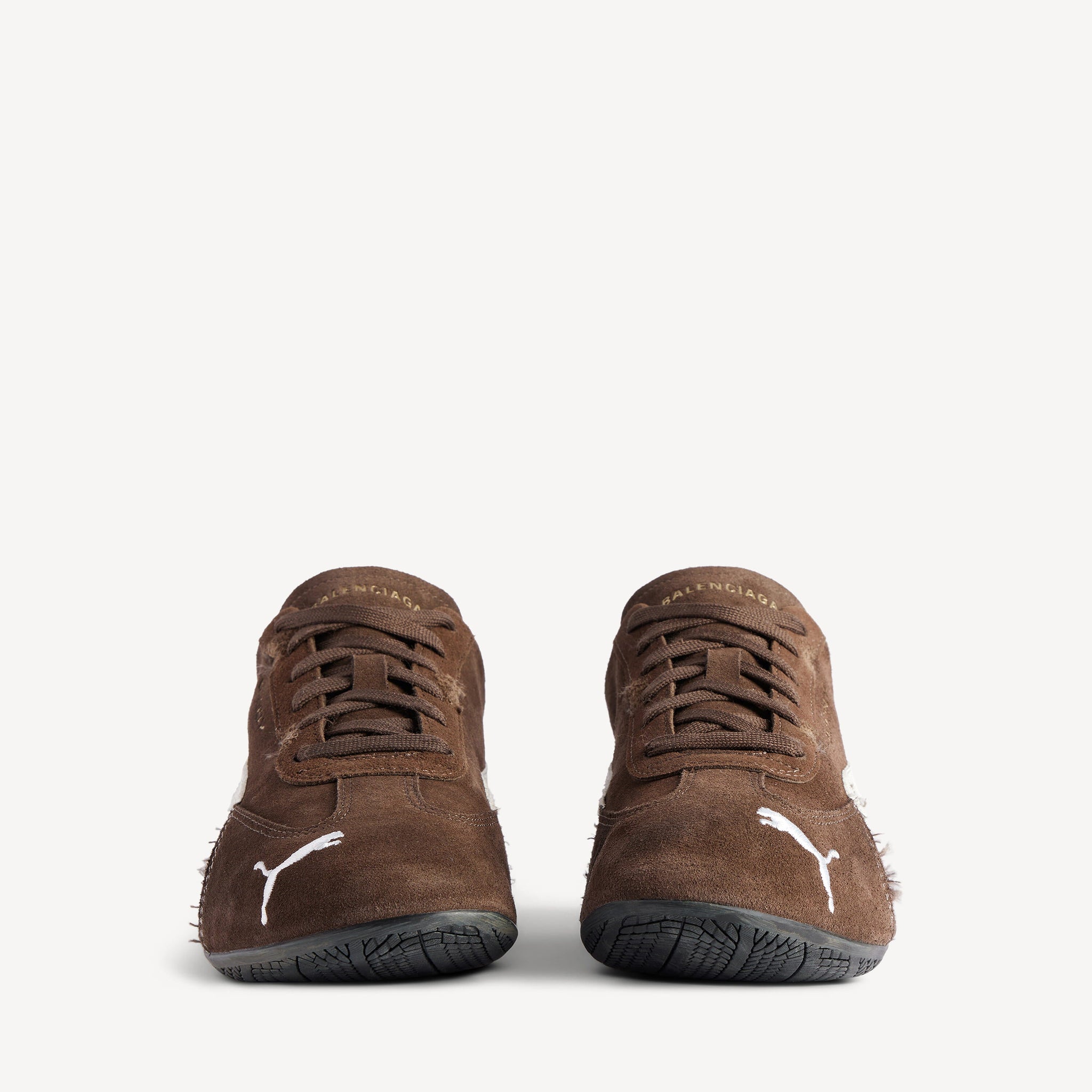 SPEEDCAT SUEDE BALENCIAGA (BROWN/WHITE/BLACK)