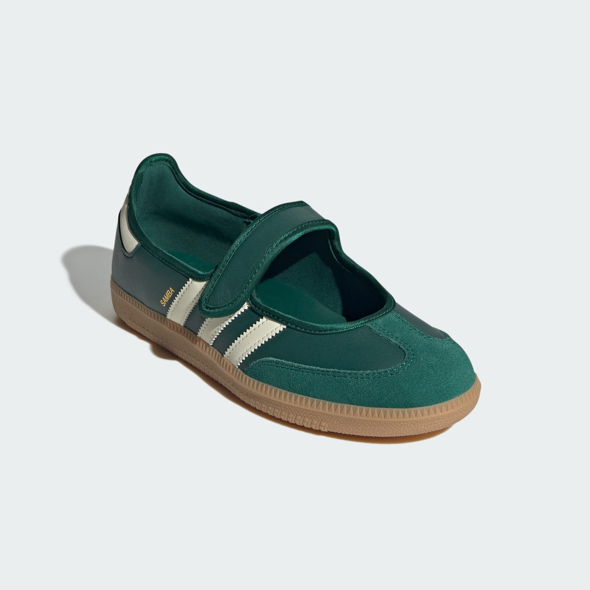 SAMBA JANE SHOES (COLLEGIATE GREEN/GUM/CREAM WHITE)