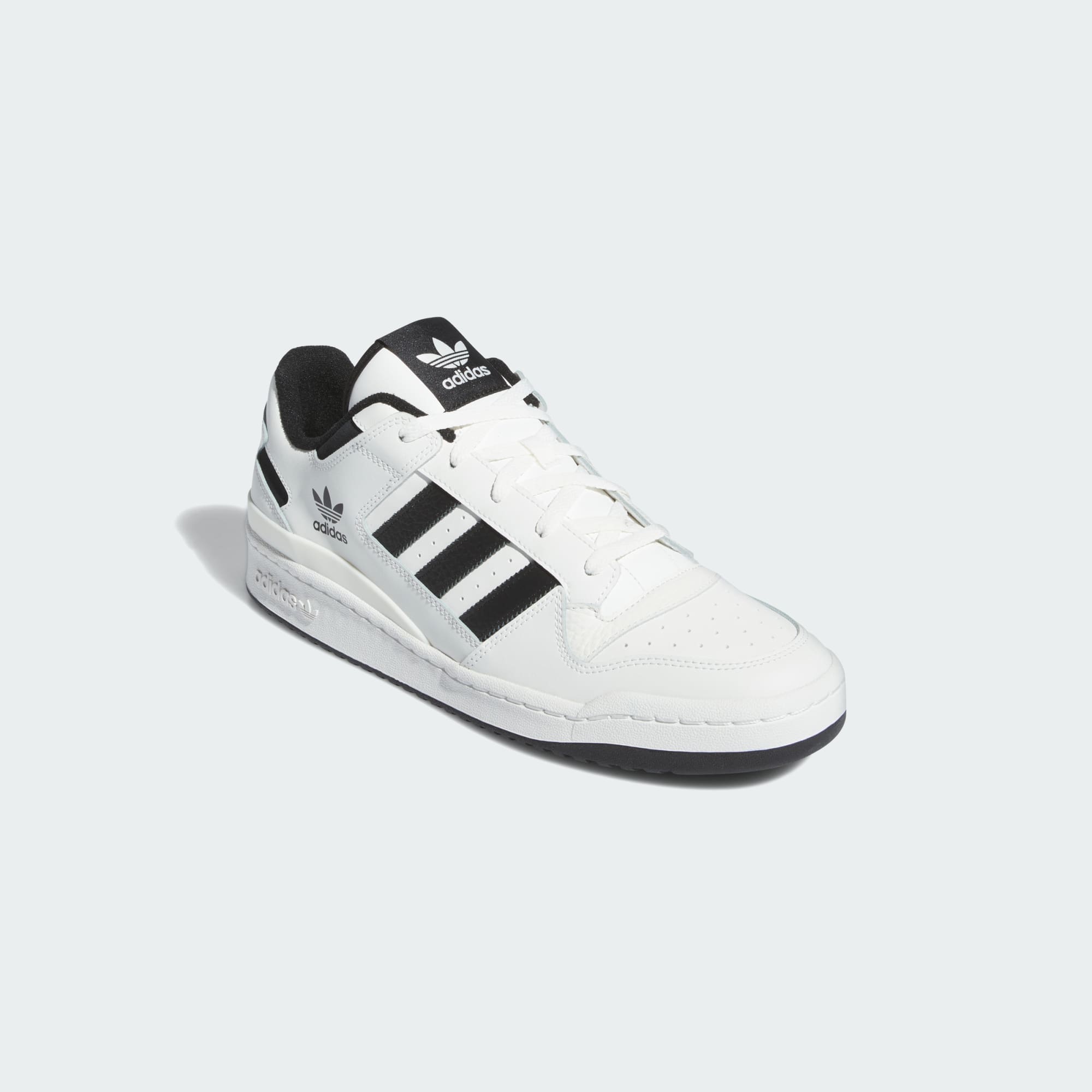 FORUM LOW CL(CORE WHITE/CORE BLACK/CORE WHITE)