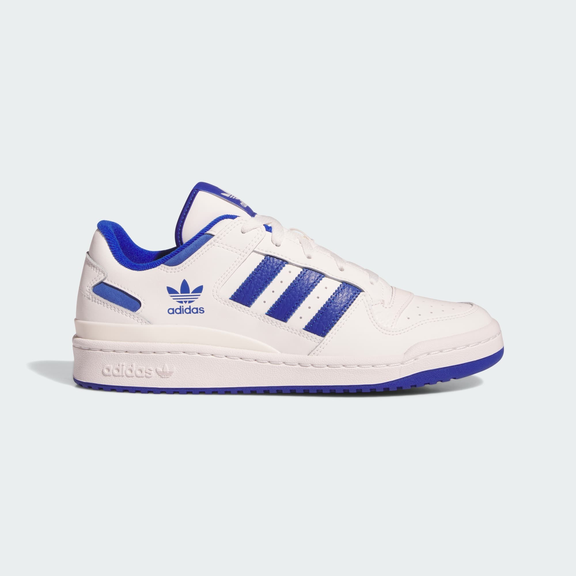 FORUM LOW CL (CORE WHITE/ROYAL BLUE/CORE WHITE)