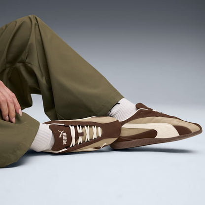SPEEDCAT PLUS QUILTED (ESPRESSO BROWN/WARM WHITE)