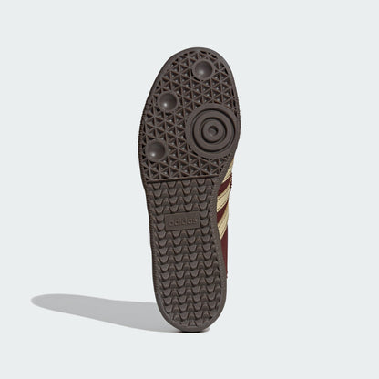 WALES BONNER SAMBA NYLON LOW TRAINERS (BROWN/SANDY BEIGE/LUCKY BLUE)
