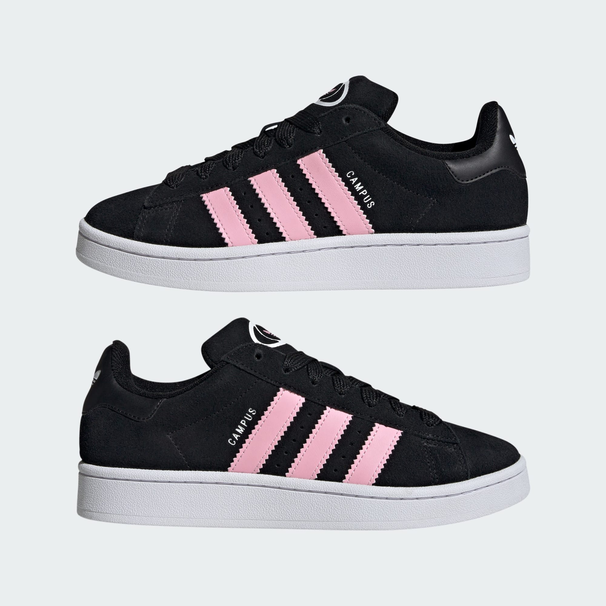 CAMPUS 00S (CORE BLACK/CLOUD WHITE/TRUE PINK)