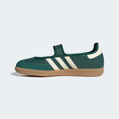 SAMBA JANE SHOES (COLLEGIATE GREEN/GUM/CREAM WHITE)