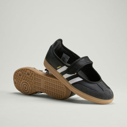 SAMBA JANE SHOES (CLOUD WHITE/CARBON/CORE BLACK)